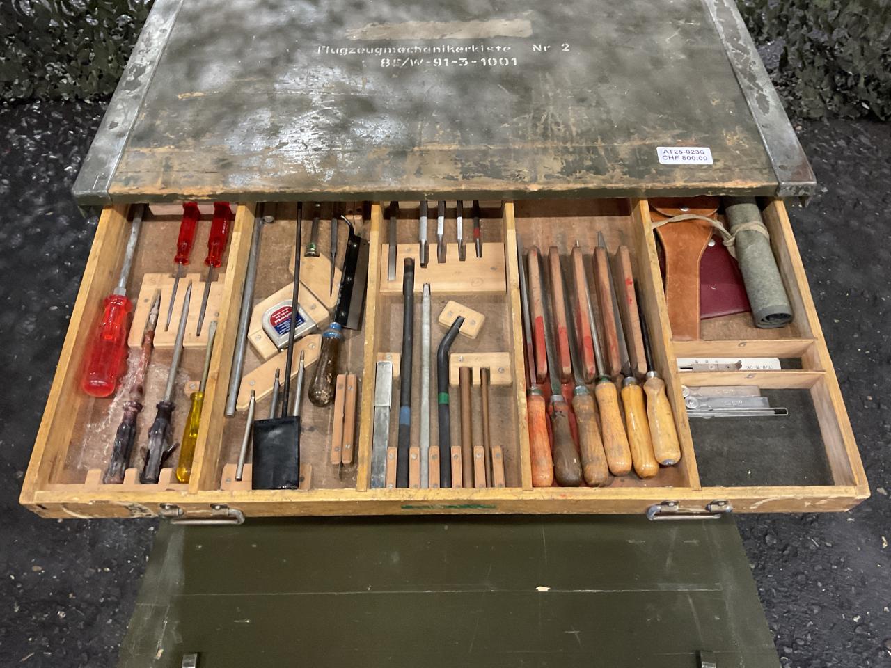 Werkzeugkiste Flugzeugmechaniker