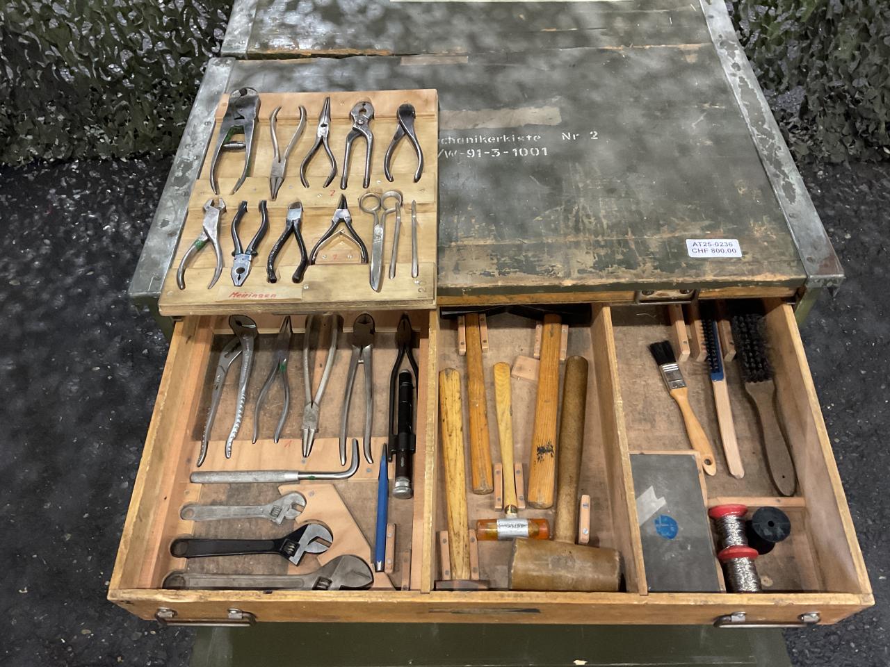 Werkzeugkiste Flugzeugmechaniker