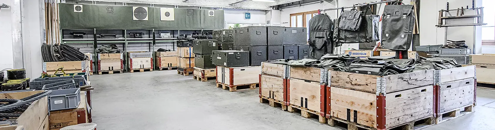 Army Shop Inside