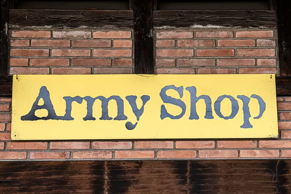 Army Shop Outside