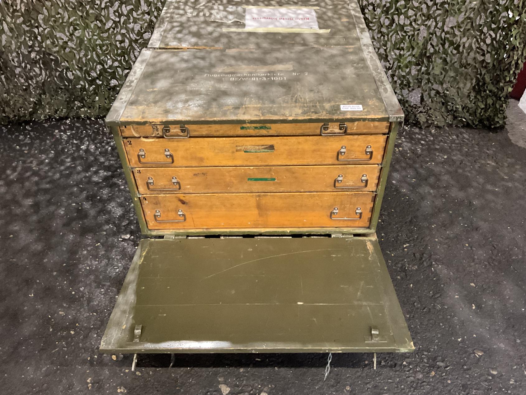 Werkzeugkiste Flugzeugmechaniker