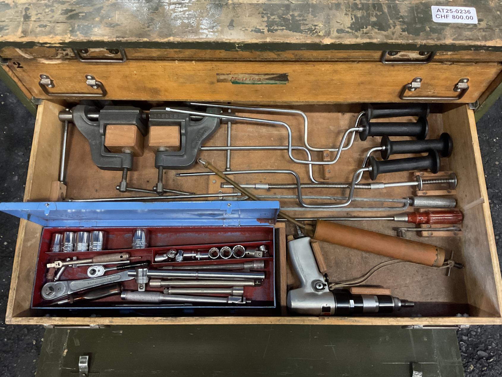 Werkzeugkiste Flugzeugmechaniker